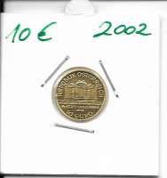Vorschau: 2002 Philharmoniker 1/10 Unze 10 € Euro 3,11 Gramm Vorschau: 2002 Philharmoniker 1/10 Unze 10 € Euro 3,11 Gramm