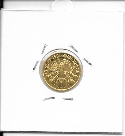2010 Philharmoniker 1/10 Unze 10 € Euro 3,11 Gramm