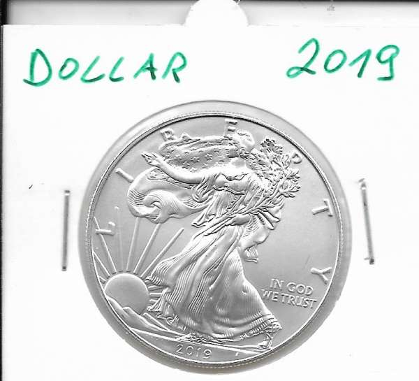 1 Dollar 2019 Silber Eagle Unze