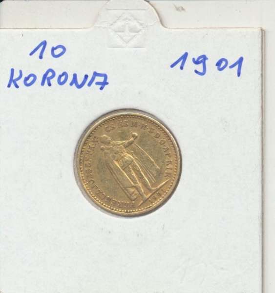10 Korona 1901 KB Franz Joseph I Gold