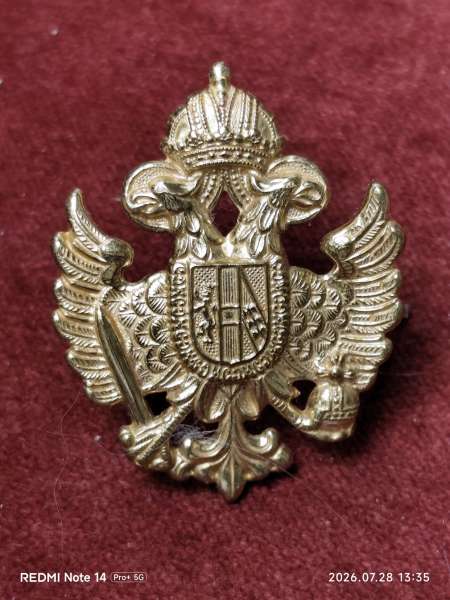 K.u.K. Monarchie Kappenabzeichen Doppelkopf Adler