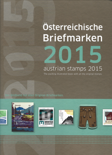 2015 Marken Jahrbuch der Post 2015 Österreich