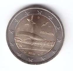 2 Euro Deutschland 2026 Bremen