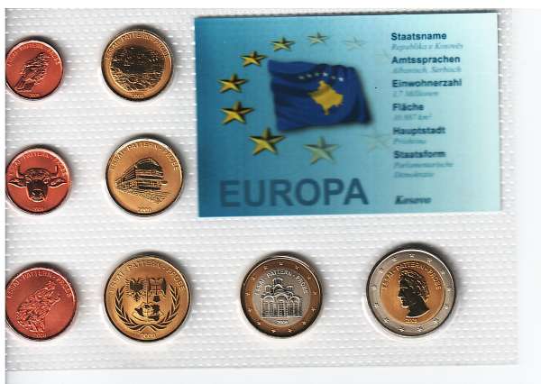 Euro Proben Kosovo 2009 / Euro Pattern kosovo set 2009