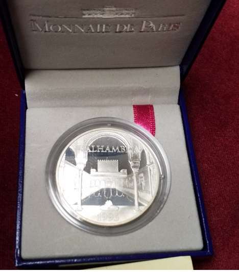Frankreich 100 Francs-15 Ecus 1995 Alhambra STG