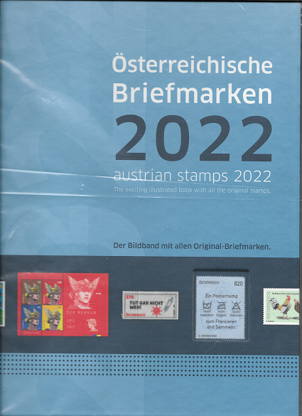 2022 Marken Jahrbuch der Post 2022 Österreich