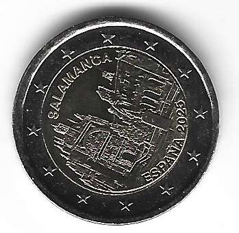 2 Euro Spanien 2025 Salamanca