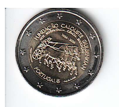 2 Euro Portugal 2026 70 Jahre Calouste-Gulbenkian-Stiftung