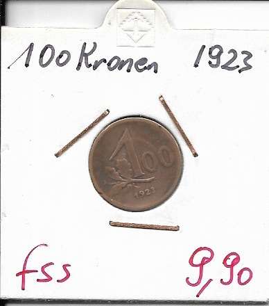 100 Kronen 1923