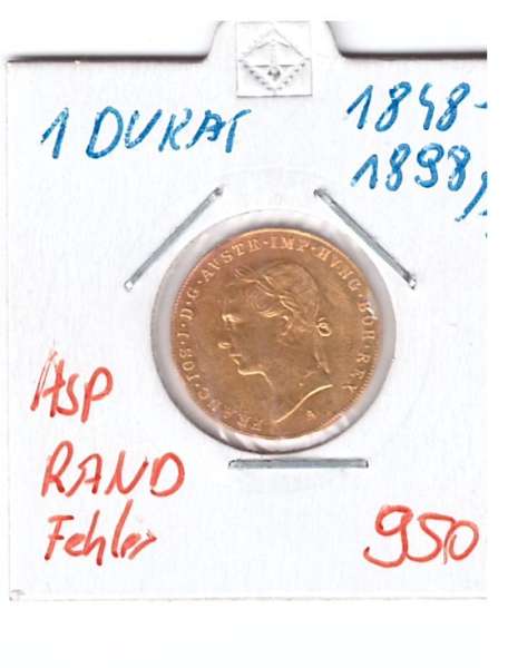 1 Dukat 1848-1898 A Franz Joseph Hsp