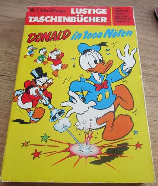 LTB Band. 007 LTB Donald in 1000 Nöten Nachdruck 1977