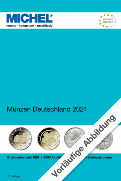 MICHEL MÜNZEN DEUTSCHLAND 2024