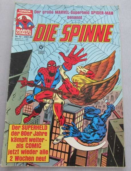 Die Spinne Spider Man Condor Marvel Comics Nr.12