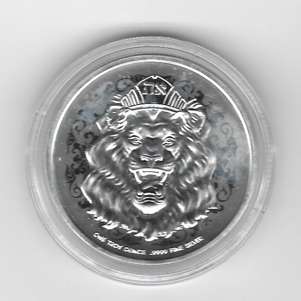 Brüllender Löwe Niue - 2 Dollar 2023 - 31,1g 1 Oz Silber 1 Unze