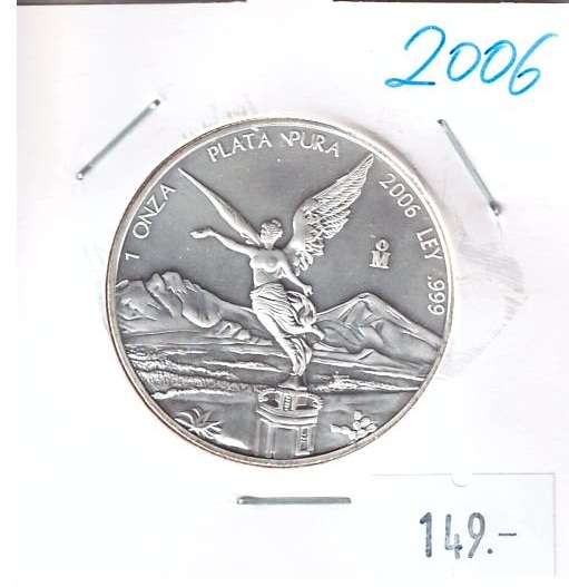 Mexiko 2006 Libertad Silbermünze 1 oz Onza Plata Pura 999