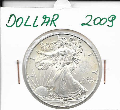 1 Dollar 2009 Silber Eagle Unze