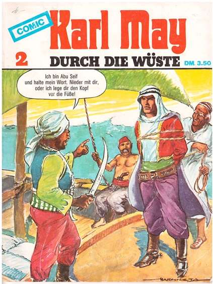 Karl May Comic Durch die Wüste Band 2