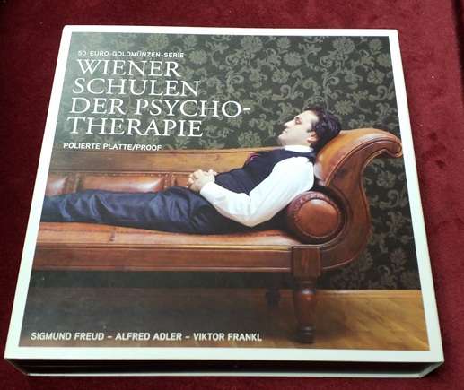 Sammelbox Wiener Schulen der Psychotherapie für 3 x 50 Euro in Gold