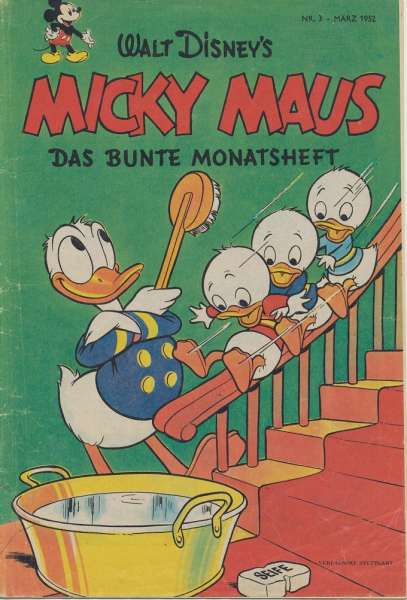 Micky Maus Nr.3/1952 Neudruck
