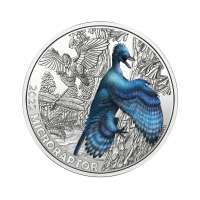 3 Euro 2022 Microraptor gui Super Saurier Österreich 3 Euro 2022 Microraptor gui Super Saurier Österreich