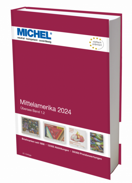 (ÜK 1/2) MICHEL ÜBERSEE-KATALOG Nr.1 /2 Mittelamerika 2024