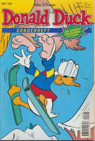 Donald Duck Sonderheft Nr.125 Zweitauflage