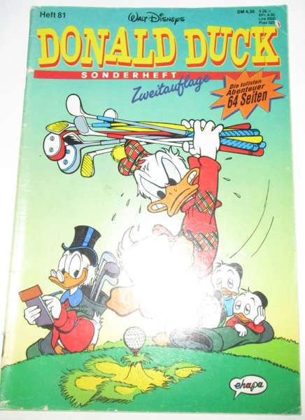 Die tollsten Geschichten von Donald Duck Sonderheft Nr.081 - 2.Auflage