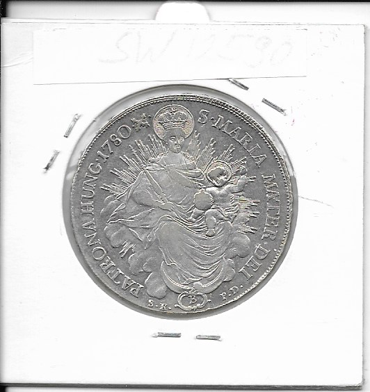Taler Maria Theresia 1780 SK PD