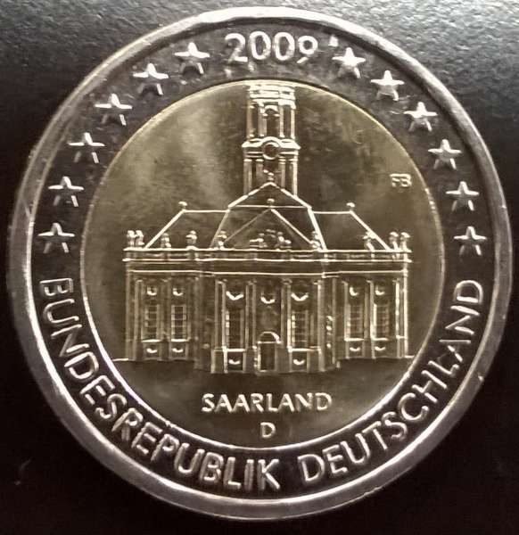 2 Euro Deutschland 2009 Saarland