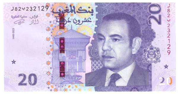 Maroko - 20 Dirham 2023 UNC - Pick