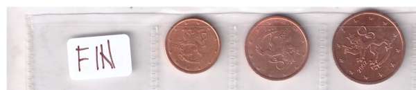 1,2+5 Cent Finnland