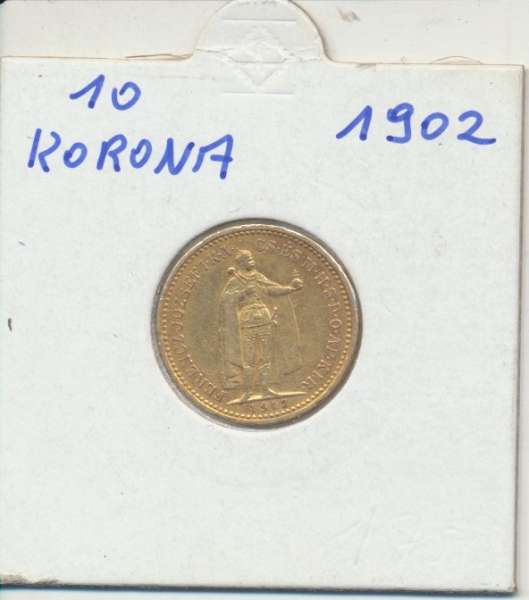10 Korona 1902 KB Franz Joseph I Gold