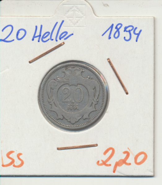 20 Heller 1894