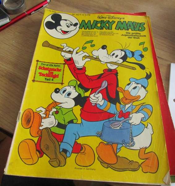 Micky Maus Nr. 45/1978 - 7.11.1978