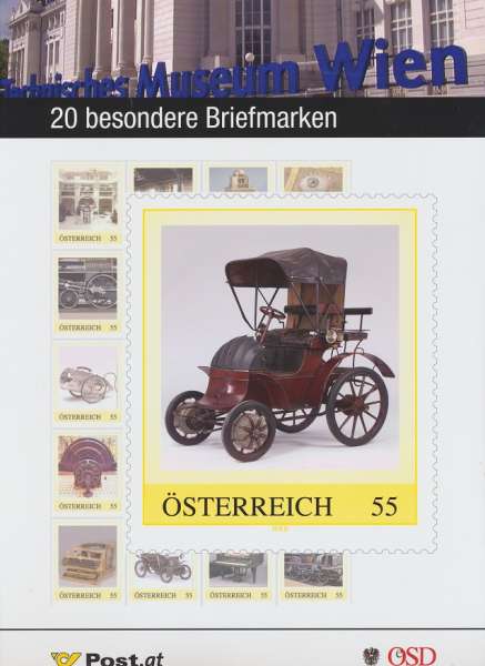 Technisches Museum Wien Marken Edition 20 Postfrisch