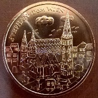 10 Euro 2015 Wien   Kupfer  ANK Nr. 27 10 Euro 2015 Wien   Kupfer  ANK Nr. 27