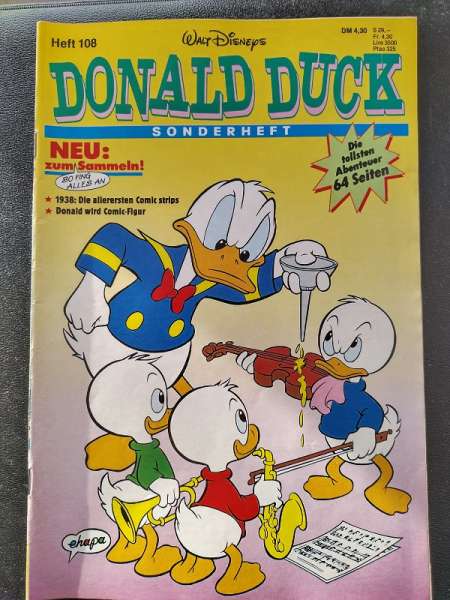 Die tollsten Geschichten von Donald Duck Sonderheft Nr.108