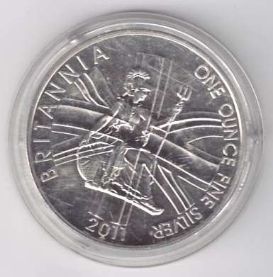 2 Pounds 2011 - Britannia - 1 Oz Silber Great Britain