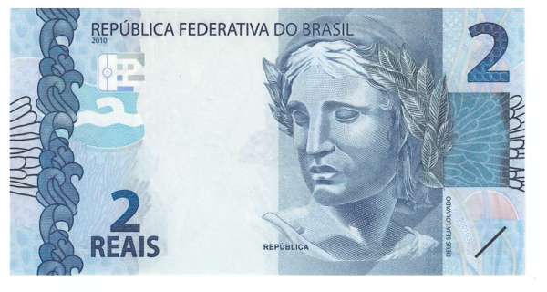 Brasilien / Brazil 1 Rial 2010 UNC - Pick 252