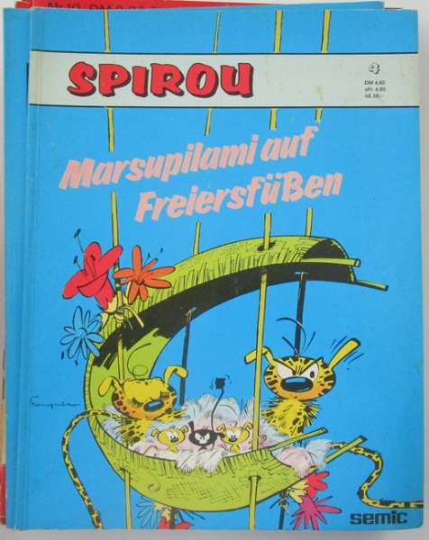 Spirou Band Nr 4 Marsupiami auf Freiersfüßen