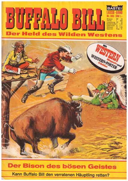 Buffalo Bill Nr.306 Der Bison des bösen Geistes