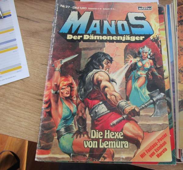 Manos Der Dämonenjäger Nr.27 Bastei ohne Poster