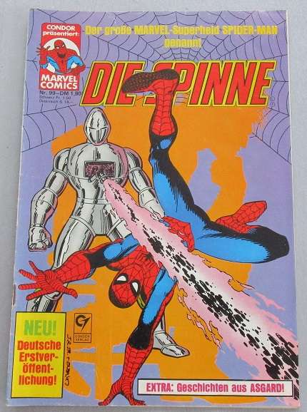 Die Spinne Spider Man Condor Marvel Comics Nr.99