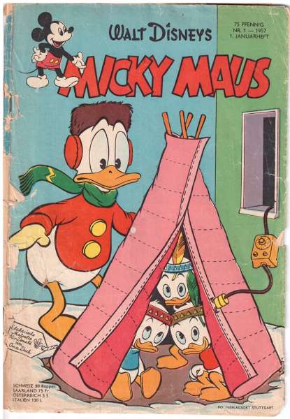 Micky Maus Nr. 1/1957 - 1.1.1957
