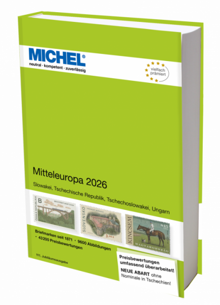 (E 02) MICHEL Europa Mitteleuropa 2026 E2