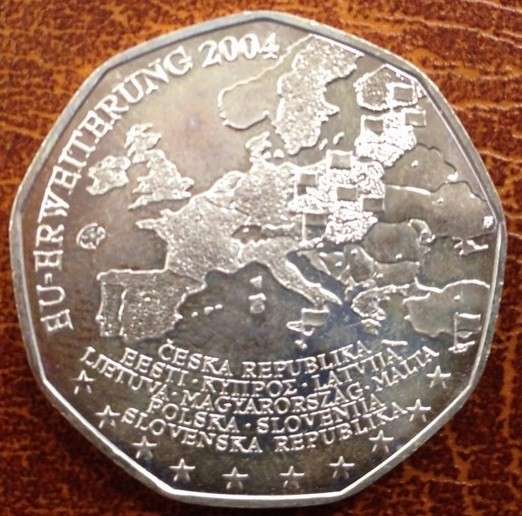 5 Euro Silber 2004 EU - Erweiterung Lose ANK Nr.03a