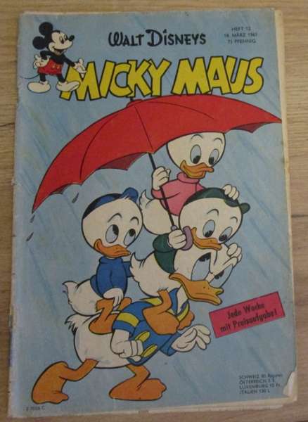 Micky Maus Nr.12/1961