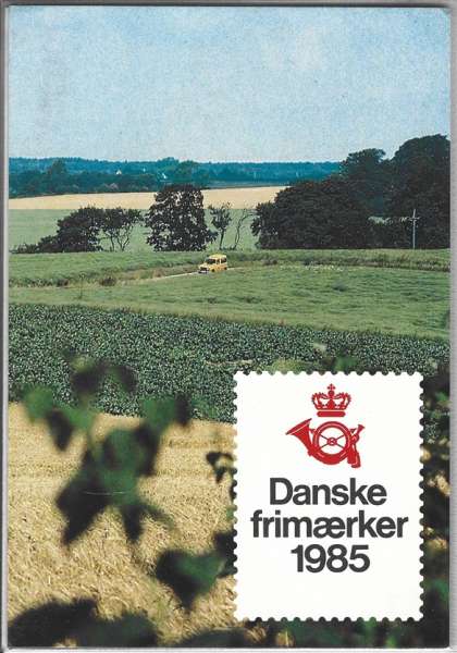 Dänische Marken Jahresset der Post 1985