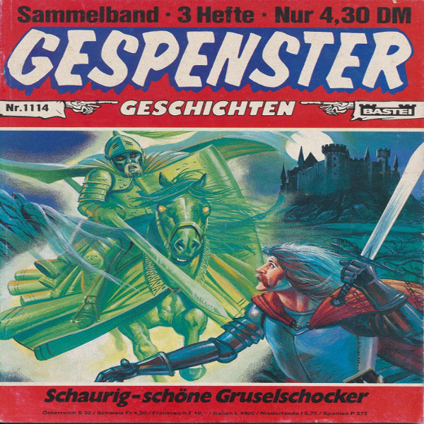 Gespenster Geschichten Nr.730,732,733 Sammelband Nr.1114
