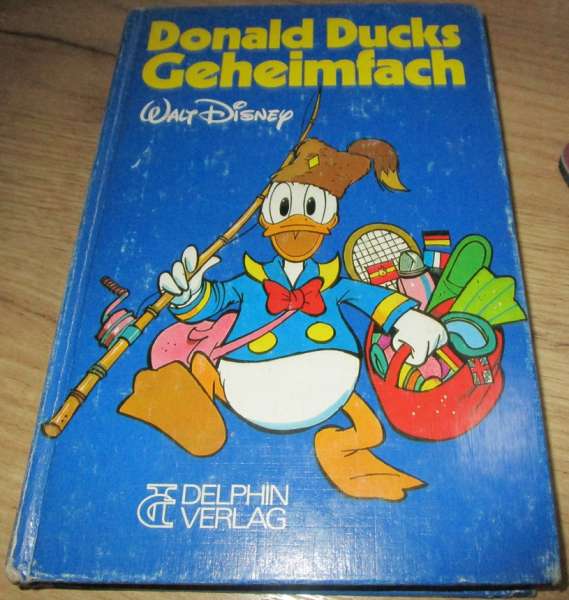 Donald Ducks Geheimfach Delphin Verlag Gebundenes Buch 1979